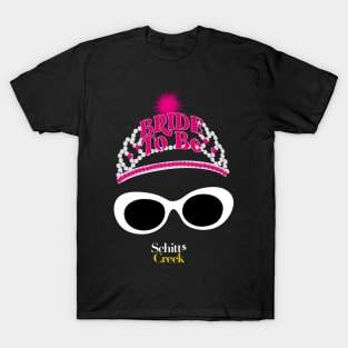 David Rose Bride To Be, as Schitt's Creek prepares for the wedding of the century, David wears a special Bride to be Tiara. T-Shirt